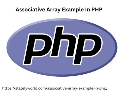 Associative Array Example in PHP
