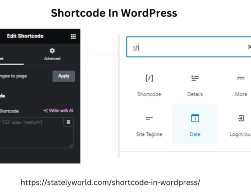 Shortcode in WordPress
