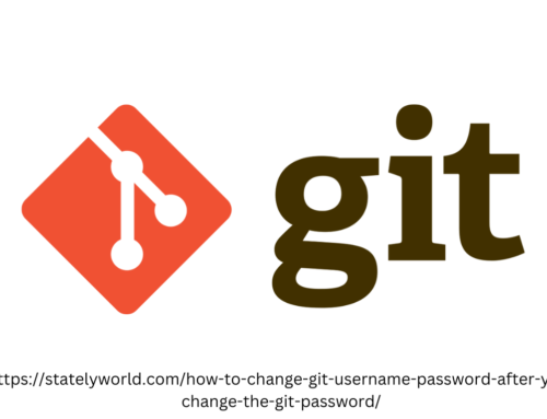 How to change git username & password after you change the git password.